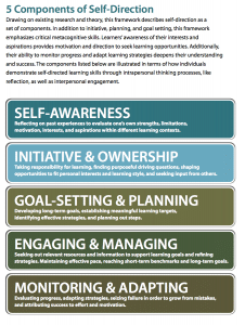 Figure Showing Components of Self-Direction