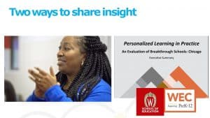 Image of Two Ways to Share Insight -- Images and Reports