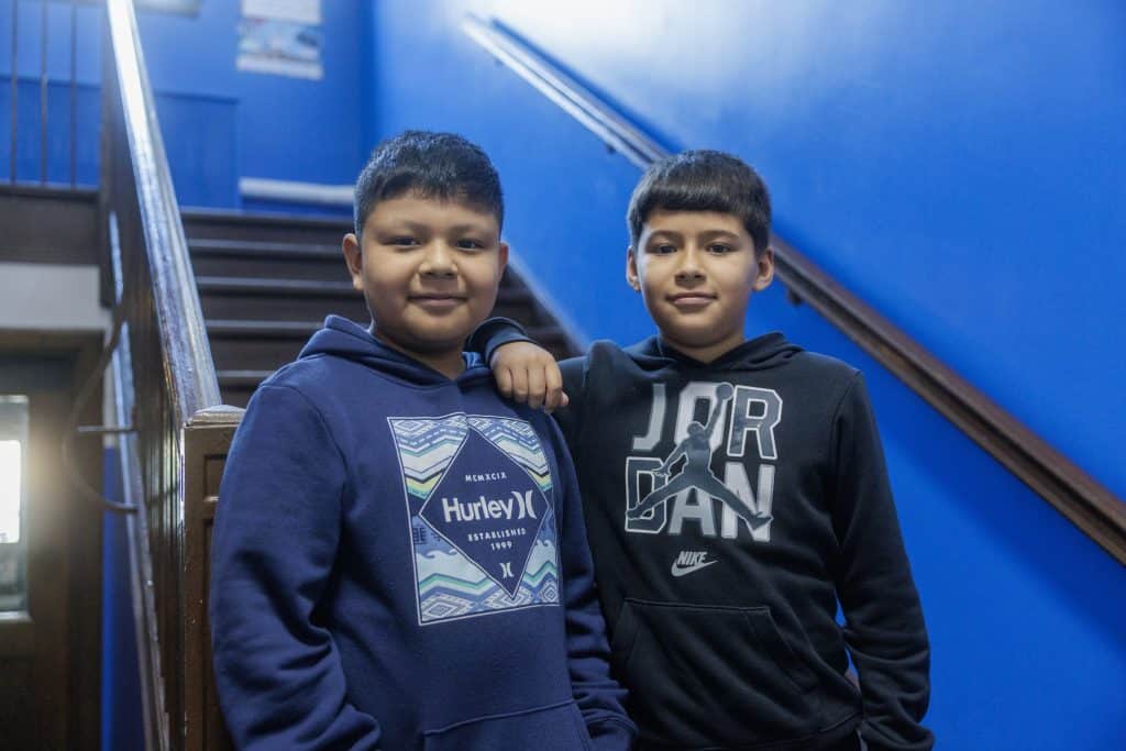 Students at CICS West Belden