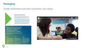 Images of Executive Summary and Video