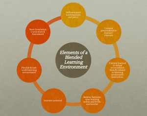 Elements of a Blended Learning Environment