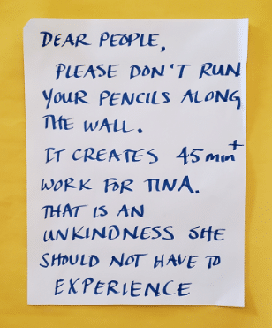 Note on Wall