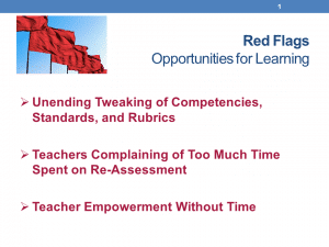 Five Red Flags