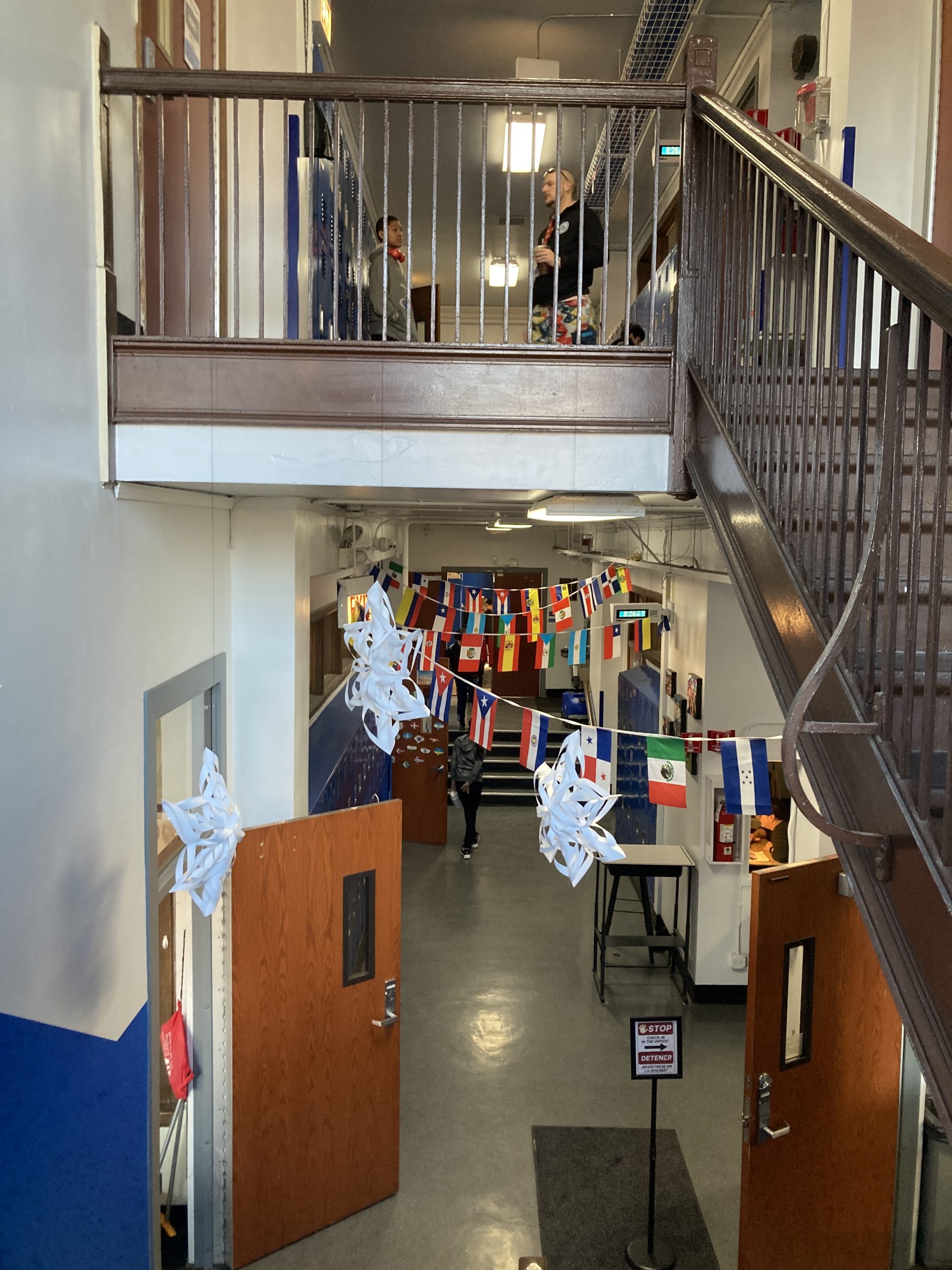 The halls of West Belden