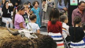 Lakota Lessons Presented with Buffalo
