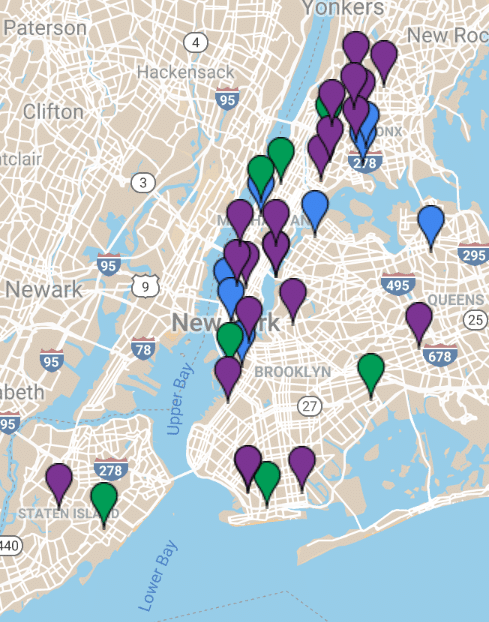 Map of Mastery Collaborative Schools