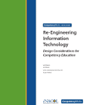 Re-Engineering Information Technology: Design Considerations for Competency Education