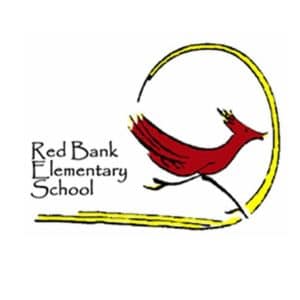 Red Bank Elementary School logo with red cardinal