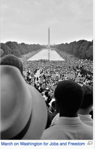 Jobs and freedom march on Washington