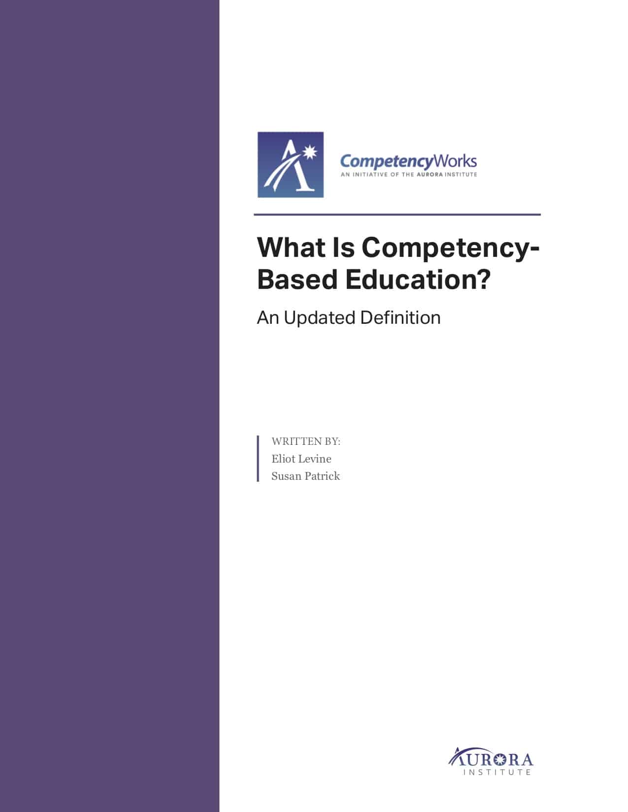 scholarly articles on competency based education